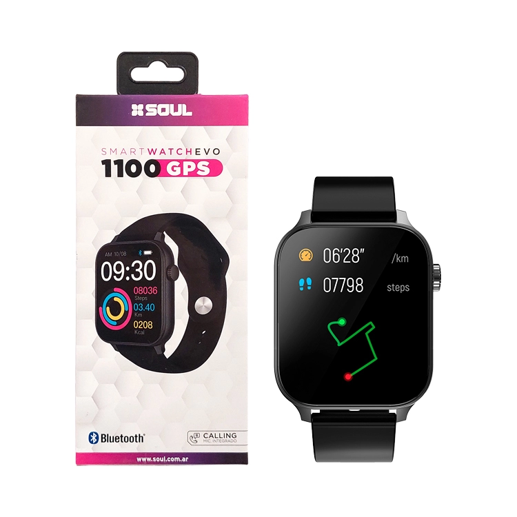 Reloj Soul Smart Watch Evo 1100NE Negro Art.167-73398